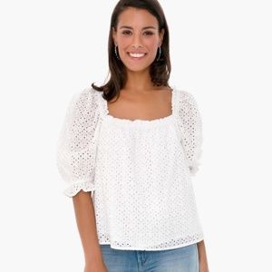 NWOT TUCKERNUCK Eyelet Iris Blouse